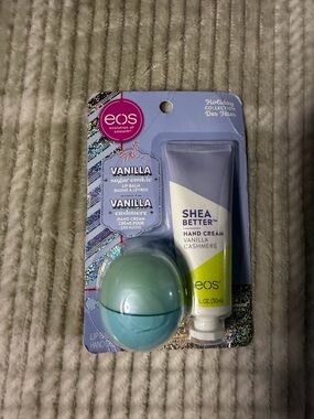 eos Pink and Purple Packaging Lip Balm & Hand Cream Duo
